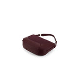 Black Caviar Designs | Fleur Suedette Top Handle Handbag - Burgandy