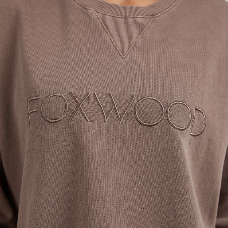 Foxwood | Simplified Crew - Chocolate Brown