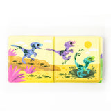 Tiger Tribe | Magic Bath Book - Messy Dinosaurs