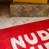 Sage x Clare | Tula Nudie Bath Mat Mini - Scarlet