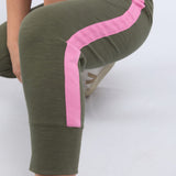 Elm | Brunch Pant with Side Tape - Clover