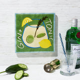 Happy Hour Gin + Tonic Tile