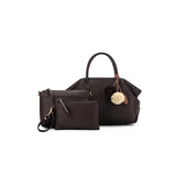 Camryn 3pc Bowler Bag - Coco