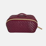 Tonic | Herringbone Beauty Bag Small - Plum