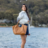 Cielo 3pc Handbag Tote - Tan