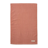 Between The Lines Tea Towel - Red Velvet