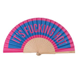 Fisura | It's Fucking Hot Fan - Pink & Blue