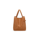 Black Caviar Designs | Jodee 3pc Handbag Tote - Tan