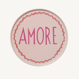 Pink Amore Plate