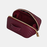 Tonic | Herringbone Beauty Bag Small - Plum