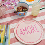 Pink Amore Plate
