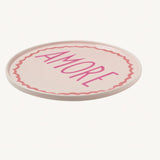 Pink Amore Plate