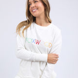 Foxwood | Simplified Confetti Crew - Vintage White