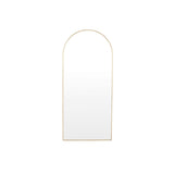 Bjorn Brass Arch Floor Mirror 80x180cm