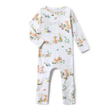 Snuggle Hunny | Organic Growsuit - Easter Bunnies