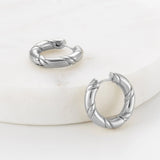 Zafino | Alannah Hoop Earring - Silver