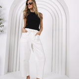 Monaco Jeans | Leo Barrel Jeans - White