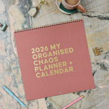 Write To Me | 2026 Linen Planner & Calendar - Rose