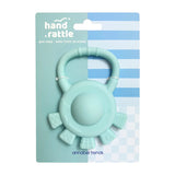 Annabel Trends | Silicone Hand Rattle - Aqua