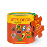 Crocodile Creek | Let's Begin Puzzle 2pc - Aussie Animals