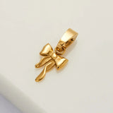 Zafino | Bow Charm - Gold