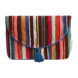 Sage x Clare | Corinne Velvet Clutch