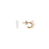 Fairley | Triplet Pearl Studs
