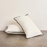 Hommey | Linen Pillowcase Pair - Meringue