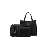 Black Caviar Designs | Kellye 3pc Handbag - Black