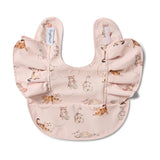 Snuggle Hunny | Frill Snuggle Bib - Kittens
