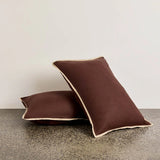 Hommey | Linen Pillowcase Pair - Brown Sugar