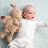 Living Textiles | Knitted Toy - Kylie the Kangaroo