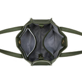 Black Caviar Designs | Kellye 3pc Handbag - Dark Olive