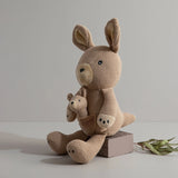 Living Textiles | Knitted Toy - Kylie the Kangaroo