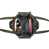 Black Caviar Designs | Kellye 3pc Handbag - Dark Olive