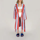 Hommey | Terry Robe - Picnic Stripes