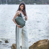 Camryn 3pc Bowler Bag - Dark Olive