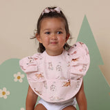 Snuggle Hunny | Frill Snuggle Bib - Kittens