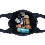 Black Caviar Designs | Riviera 2pc Tote - Navy
