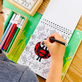 Tiger Tribe | Colouring Set - Backyard Bugs