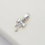 Zafino | Bow Charm - Silver