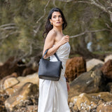 Capella Shoulder/Crossbody Bag - Black