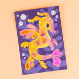 Tiger Tribe | Foil Art - Ocean Magic