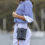 Black Caviar Designs | Lainey Phone Crossbody Bag - Black