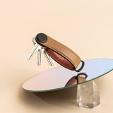 Orbitkey | Leather Key Organiser - Cocoa Rose