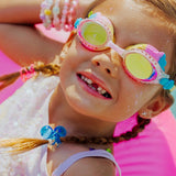 Bling2o | Swim Goggles - Rainbow Colourful Clouds
