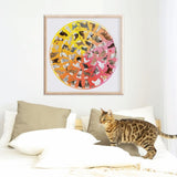 Diesel & Dutch | 1000pc Round Jigsaw Puzzle - Fancy Felines