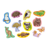 Crocodile Creek | Let's Begin Puzzle 2pc - Aussie Animals