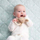 Living Textiles | Knitted/Silicone Ring Rattle - Kangaroo