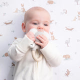 Living Textiles | Knitted/Silicone Ring Rattle - Koala